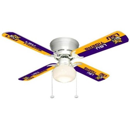 CEILING FAN DESIGNERS Ceiling Fan Designers 7999-LSU New NCAA LSU TIGERS 42 in. Ceiling Fan 7999-LSU